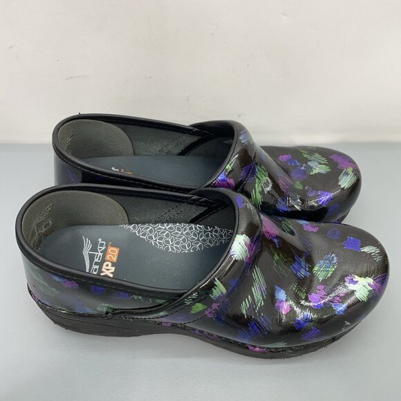 Dansko XP 2.0 Clogs Shoes Professional Nursing Colored Pencil Black Womens 8.5 - Picture 2 of 13